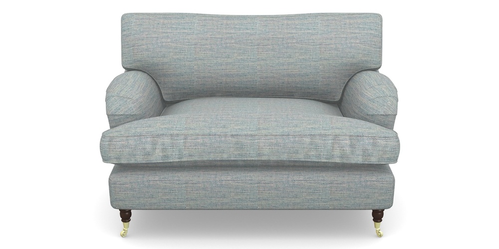 Product photograph of Alwinton Snuggler In Basket Weave - Blue from Sofas and Stuff Limited