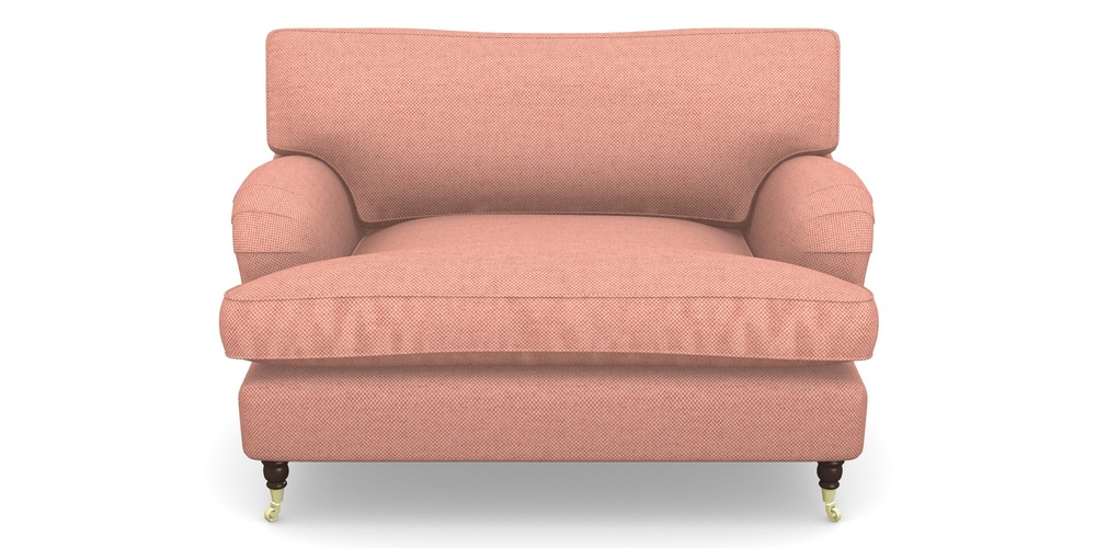 Product photograph of Alwinton Snuggler In Basket Weave - Peony from Sofas and Stuff Limited
