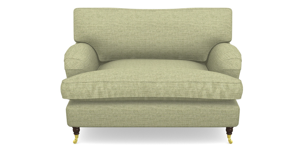 Product photograph of Alwinton Snuggler In Basket Weave - Sage from Sofas and Stuff Limited