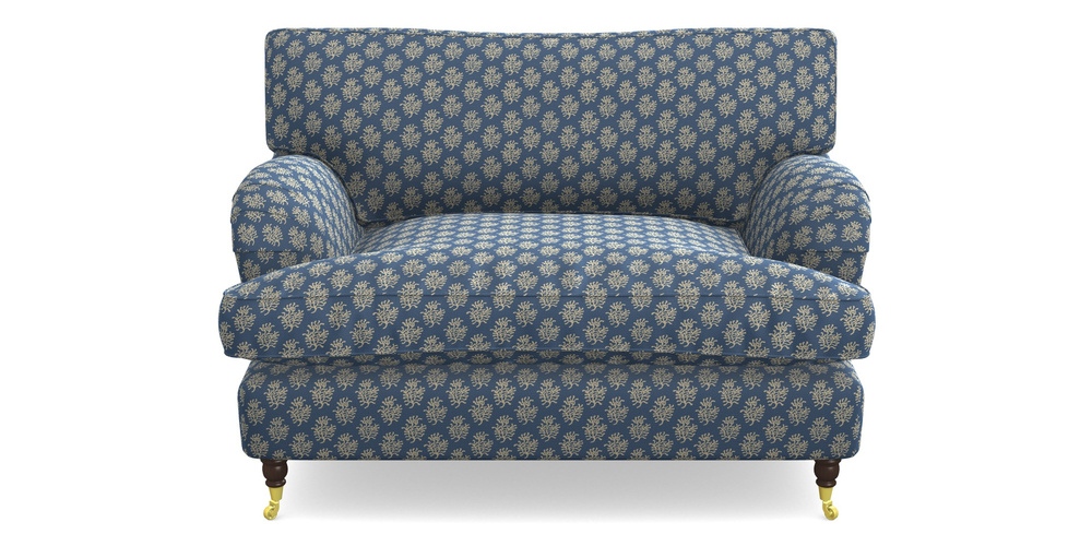 Product photograph of Alwinton Snuggler In Cloth 21 - Coral 1 - Bilberry from Sofas and Stuff Limited