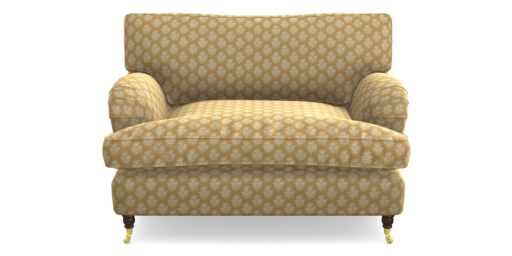 Product photograph of Alwinton Snuggler In Cloth 21 - Coral 1 - Quince from Sofas and Stuff Limited