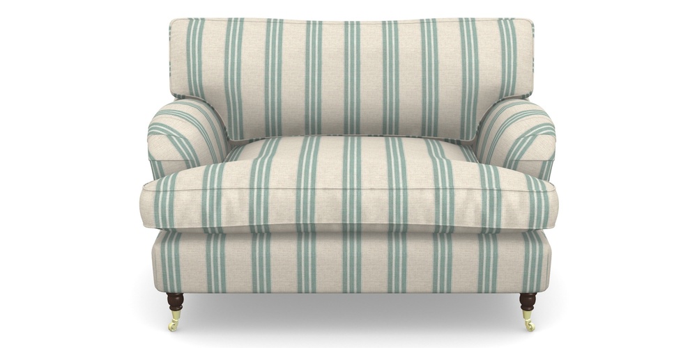 Product photograph of Alwinton Snuggler In Cloth 18 Stripes - Bengal - Basil from Sofas and Stuff Limited