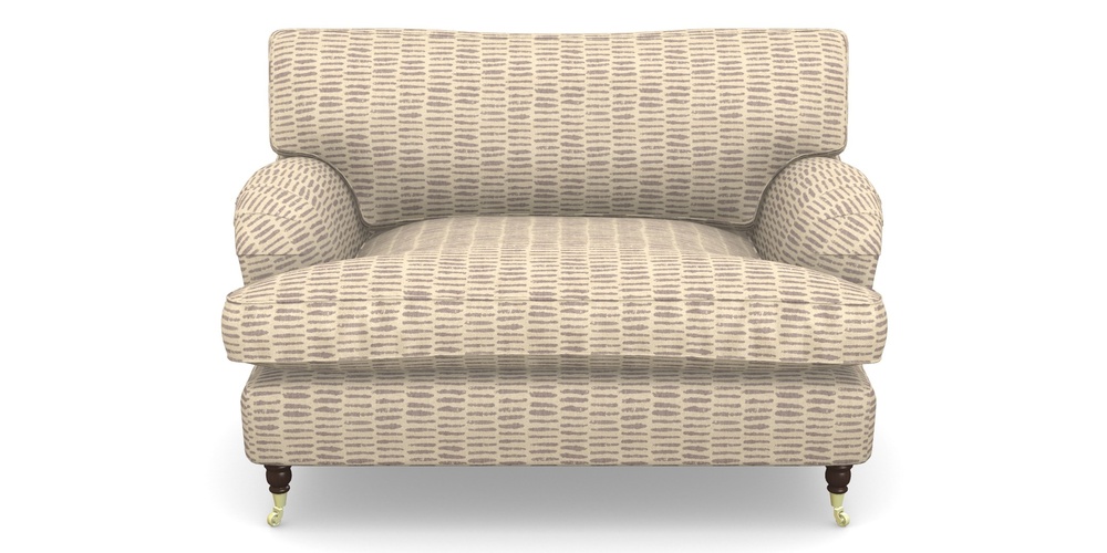 Product photograph of Alwinton Snuggler In Cloth 18 - Daub - Berry from Sofas and Stuff Limited