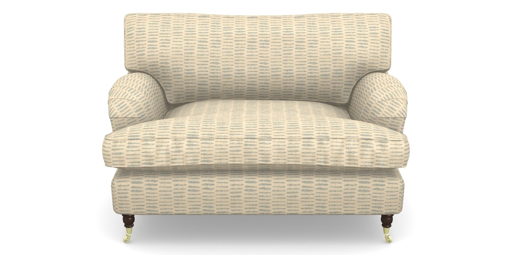 Product photograph of Alwinton Snuggler In Cloth 18 - Daub - Monsoon from Sofas and Stuff Limited