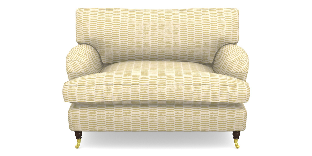 Product photograph of Alwinton Snuggler In Cloth 18 - Daub - Summer from Sofas and Stuff Limited