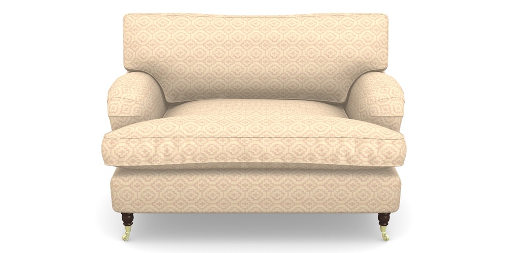 Product photograph of Alwinton Snuggler In Cloth 18 - Tile - Rose from Sofas and Stuff Limited