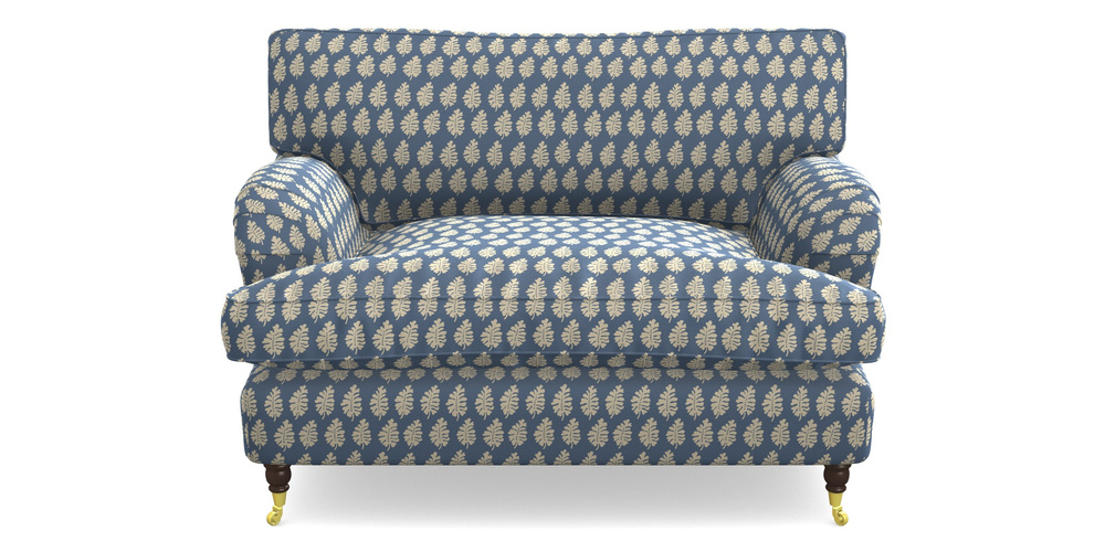 Product photograph of Alwinton Snuggler In Cloth 21 - Oak Leaf - Bilberry from Sofas and Stuff Limited