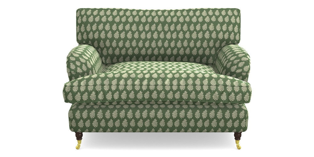 Product photograph of Alwinton Snuggler In Cloth 21 - Oak Leaf - Forest from Sofas and Stuff Limited