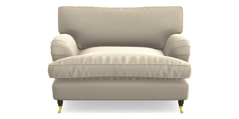 Product photograph of Alwinton Snuggler In Cloth 21 - Simple Stripe - Beech from Sofas and Stuff Limited