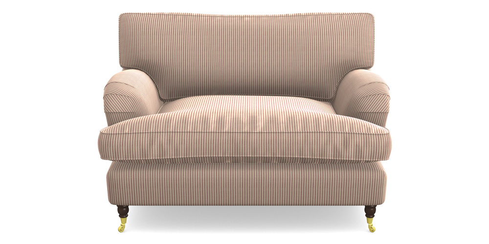 Product photograph of Alwinton Snuggler In Cloth 21 - Simple Stripe - Cassis from Sofas and Stuff Limited