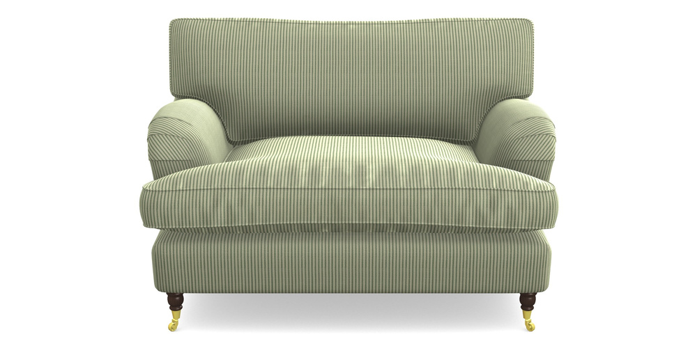 Product photograph of Alwinton Snuggler In Cloth 21 - Simple Stripe - Forest from Sofas and Stuff Limited