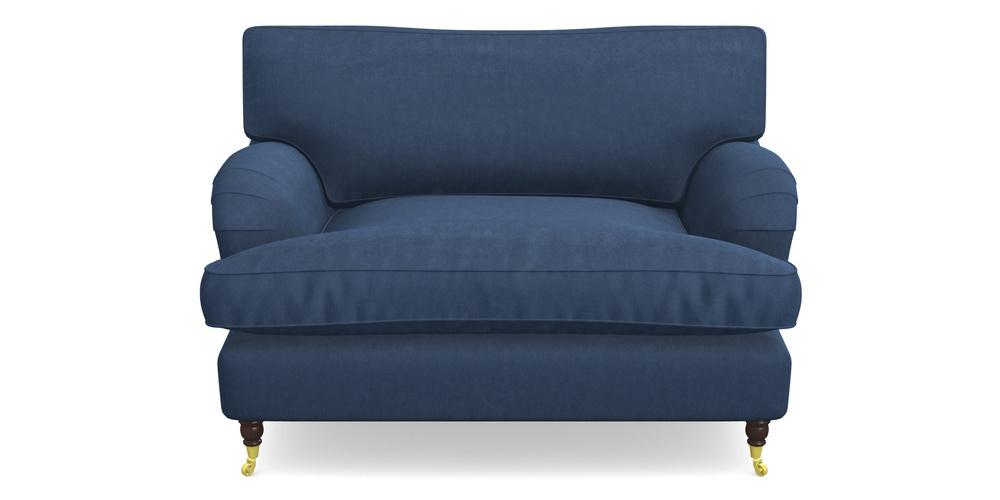 Product photograph of Alwinton Snuggler In Clever Tough And Eco Velvet - Agean from Sofas and Stuff Limited