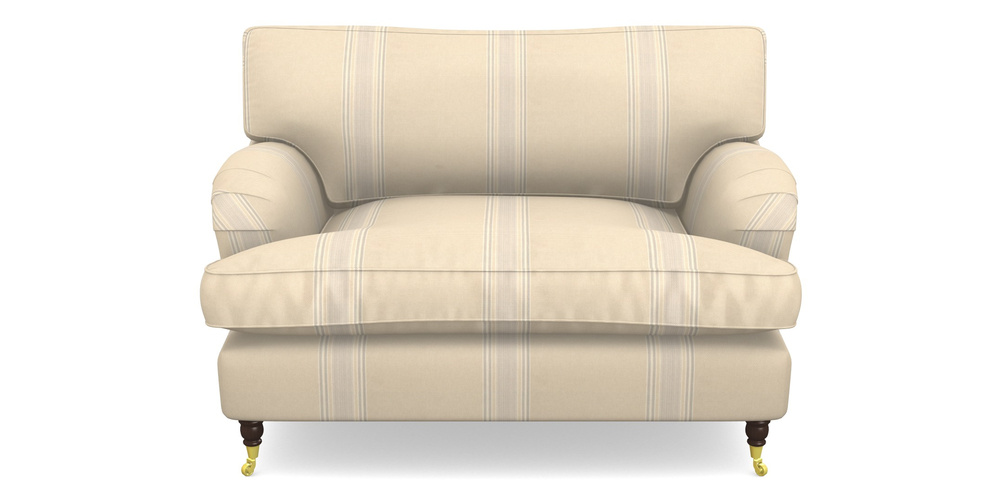 Product photograph of Alwinton Snuggler In Cloth 22 - Racing Stripes Cheltenham - Dove from Sofas and Stuff Limited