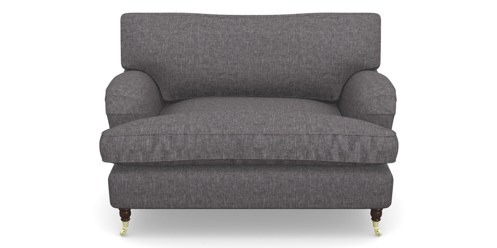 Product photograph of Alwinton Snuggler In Easy Clean Plain - Ash from Sofas and Stuff Limited