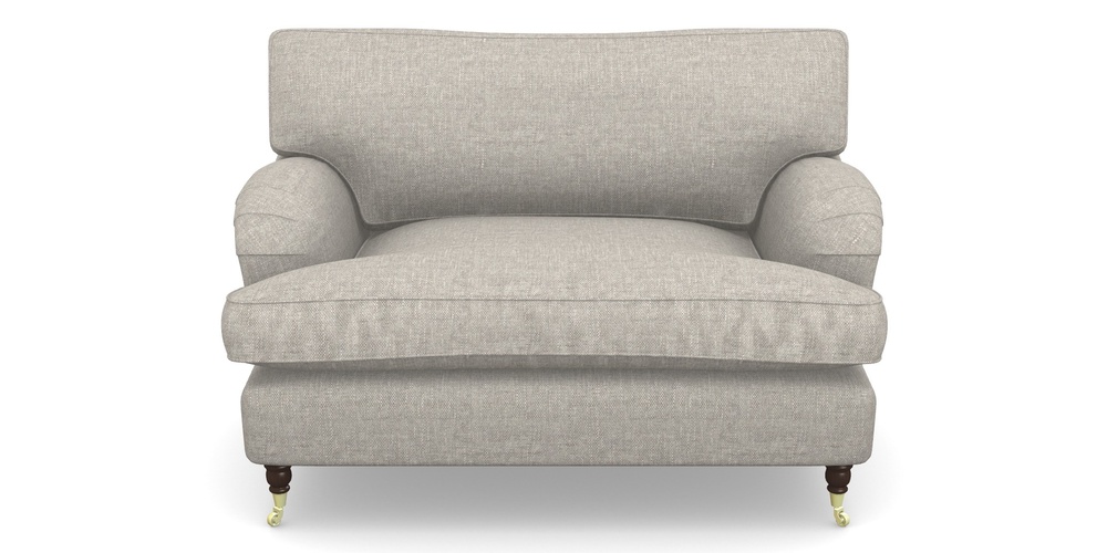 Product photograph of Alwinton Snuggler In Easy Clean Plain - Dove from Sofas and Stuff Limited