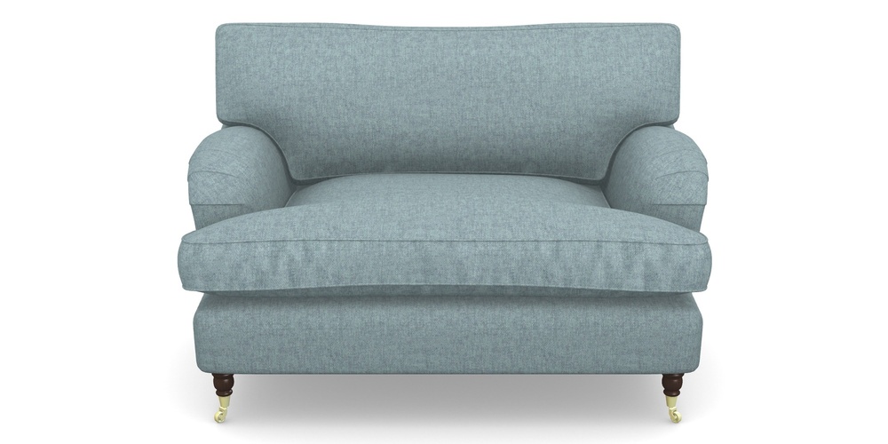 Product photograph of Alwinton Snuggler In Easy Clean Plain - Polar from Sofas and Stuff Limited