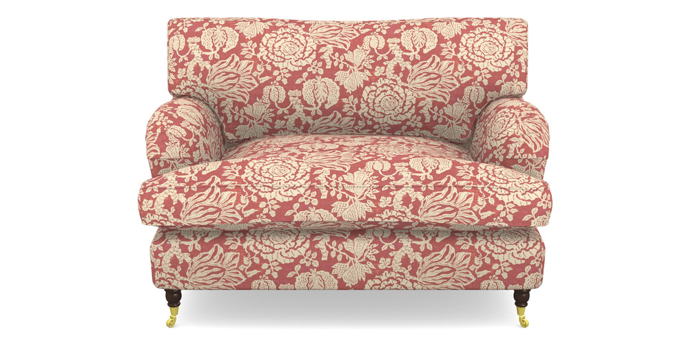 Product photograph of Alwinton Snuggler In V A Brompton Collection - Flowering Kale - Chilli from Sofas and Stuff Limited