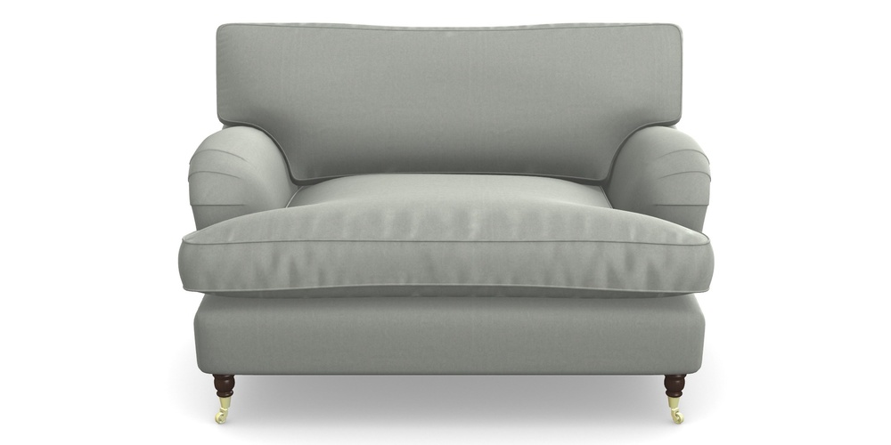 Product photograph of Alwinton Snuggler In House Velvet - Elephant from Sofas and Stuff Limited