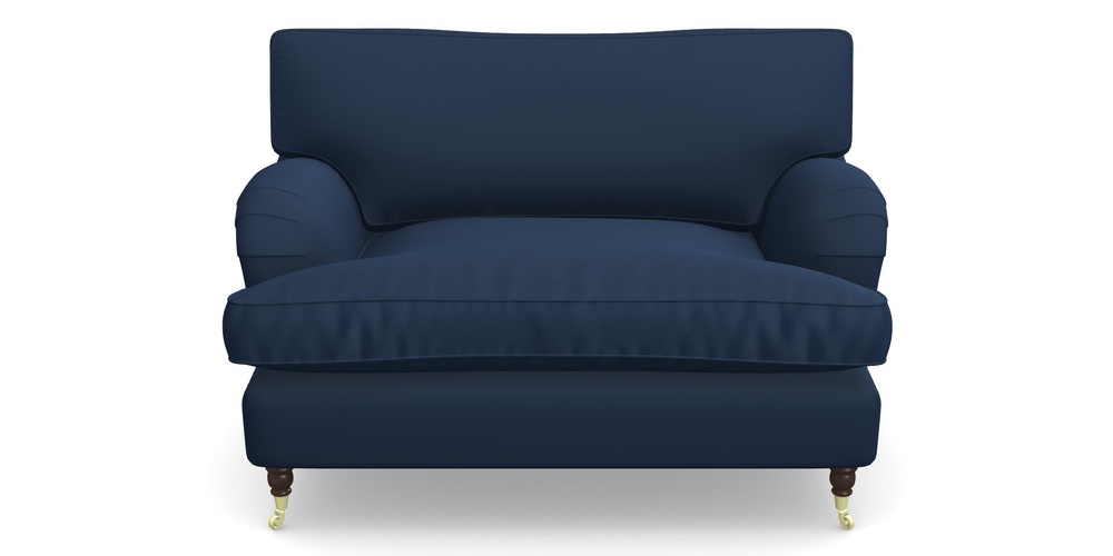 Product photograph of Alwinton Snuggler In House Velvet - Indigo from Sofas and Stuff Limited