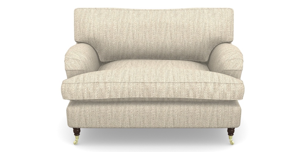 Product photograph of Alwinton Snuggler In Swaledale - Linen from Sofas and Stuff Limited