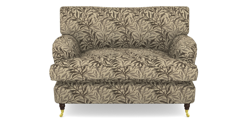 Product photograph of Alwinton Snuggler In V A Drawn From Nature - Willow Bough Large - Brown from Sofas and Stuff Limited