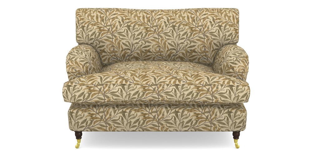 Product photograph of Alwinton Snuggler In V A Drawn From Nature - Willow Bough Large - Gold from Sofas and Stuff Limited