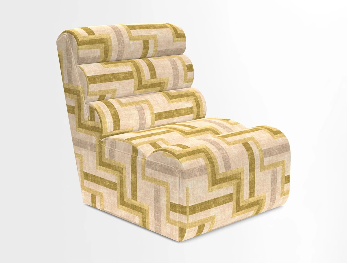 Aspect chair in Two Tone Plain Biscuit