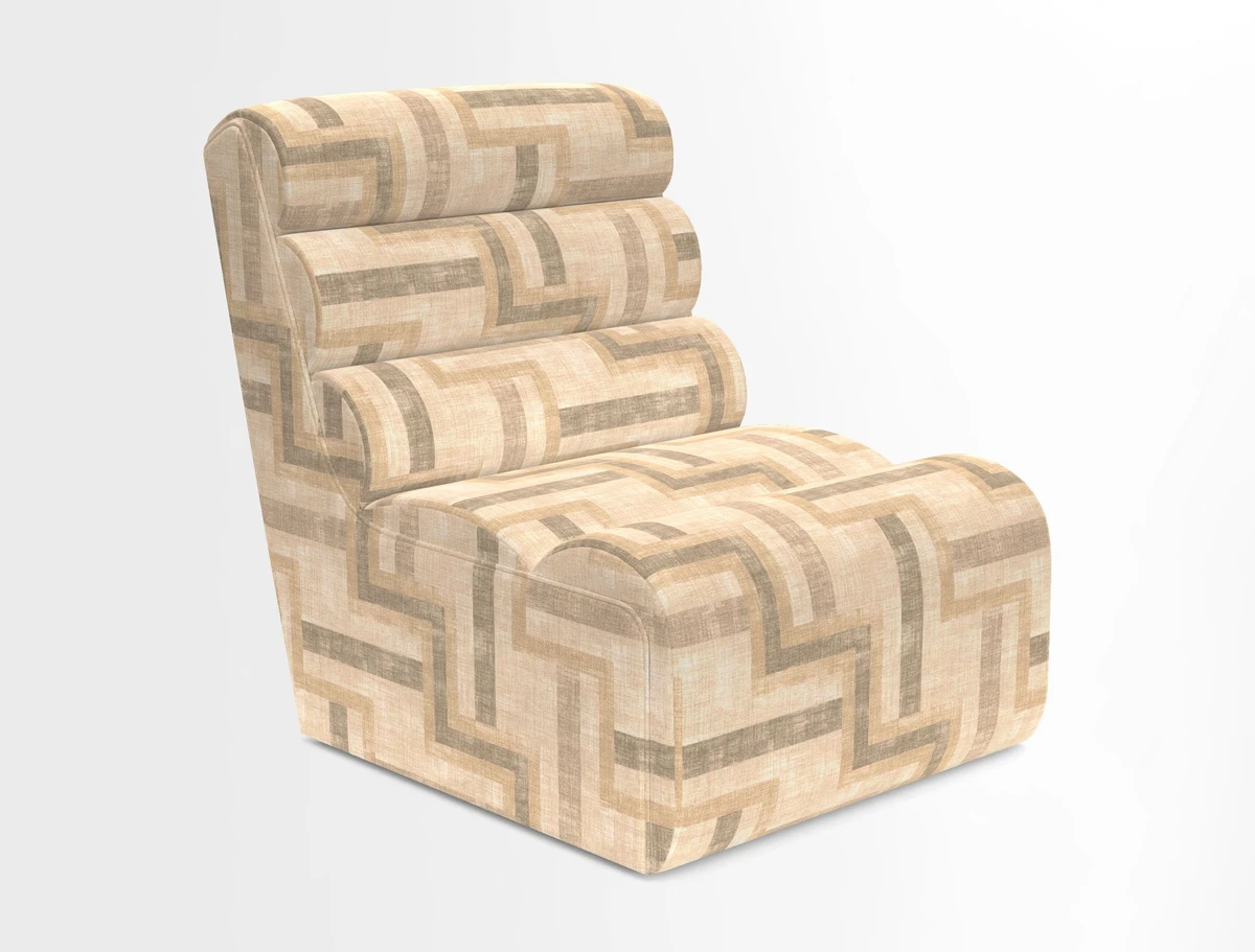 Aspect chair in Two Tone Plain Biscuit