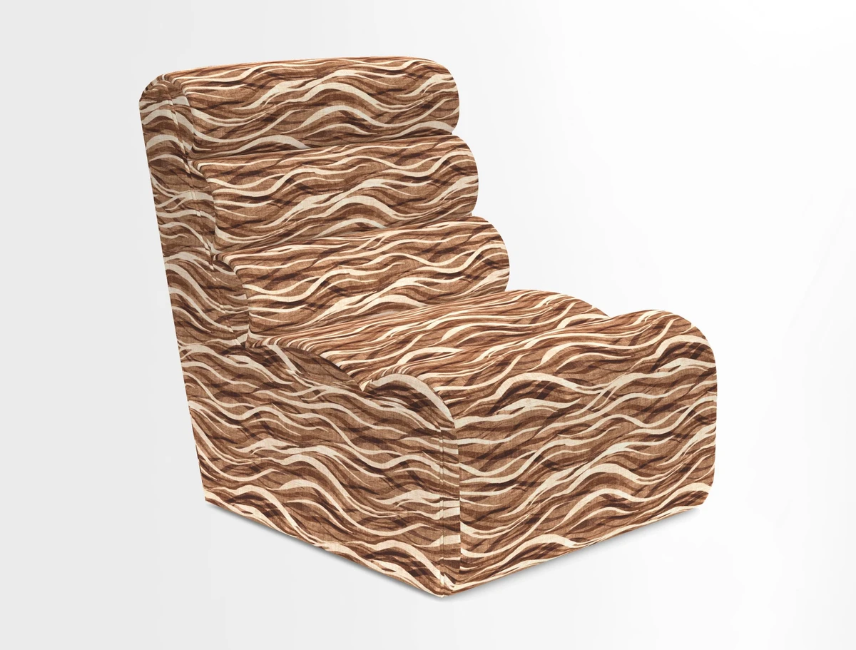 Aspect chair in Two Tone Plain Biscuit
