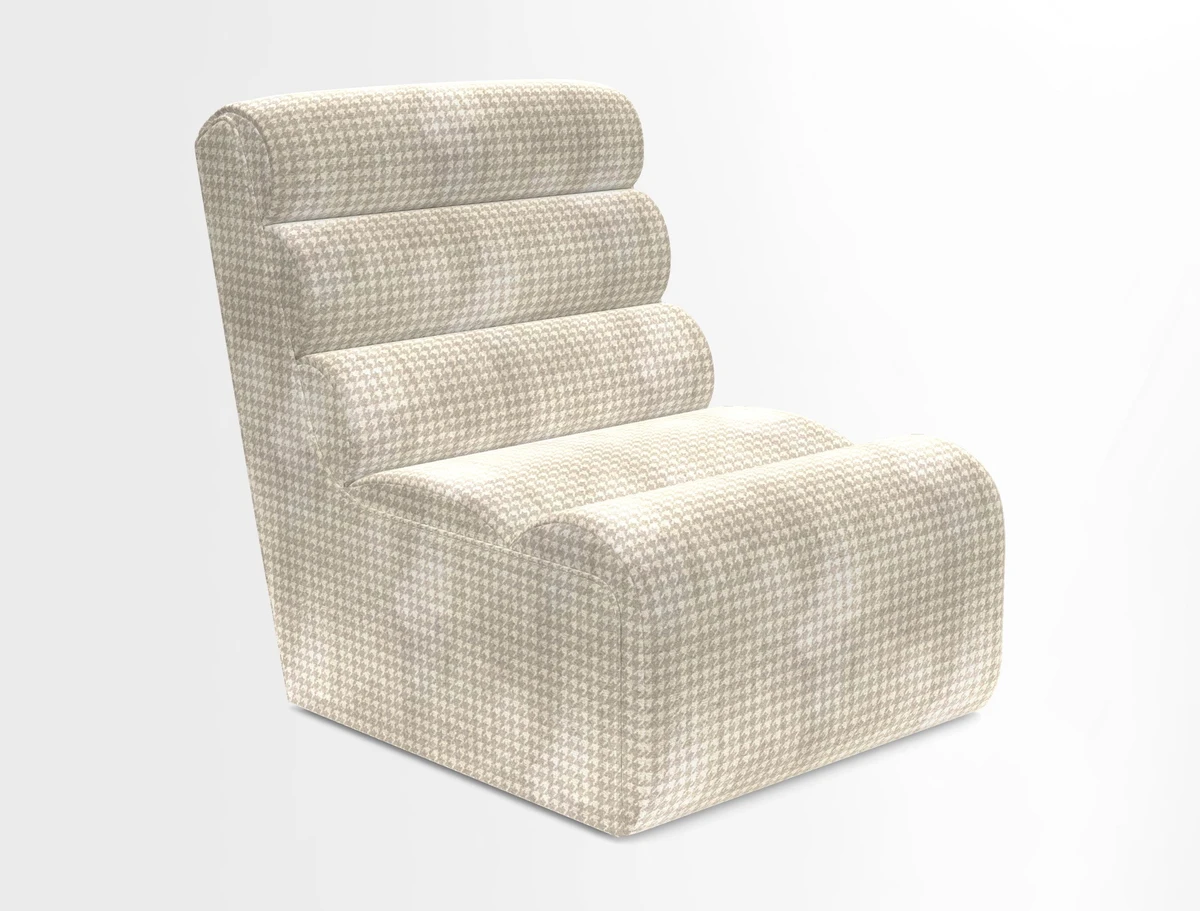 Aspect chair in Two Tone Plain Biscuit