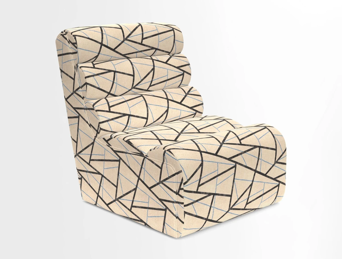 Aspect chair in Two Tone Plain Biscuit