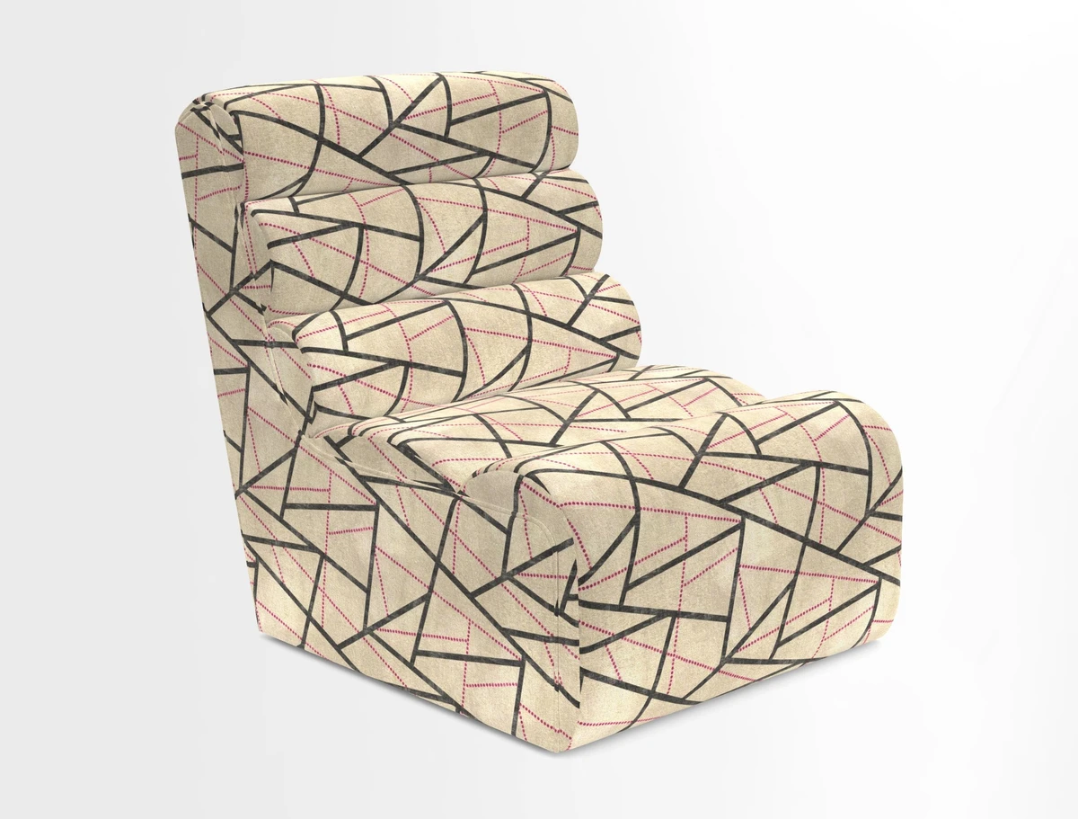Aspect chair in Two Tone Plain Biscuit