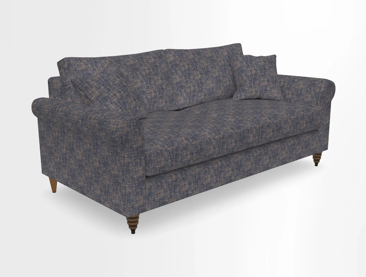 Apuldram 3 Seater Sofa in Clever Cotton Mix Mineral 