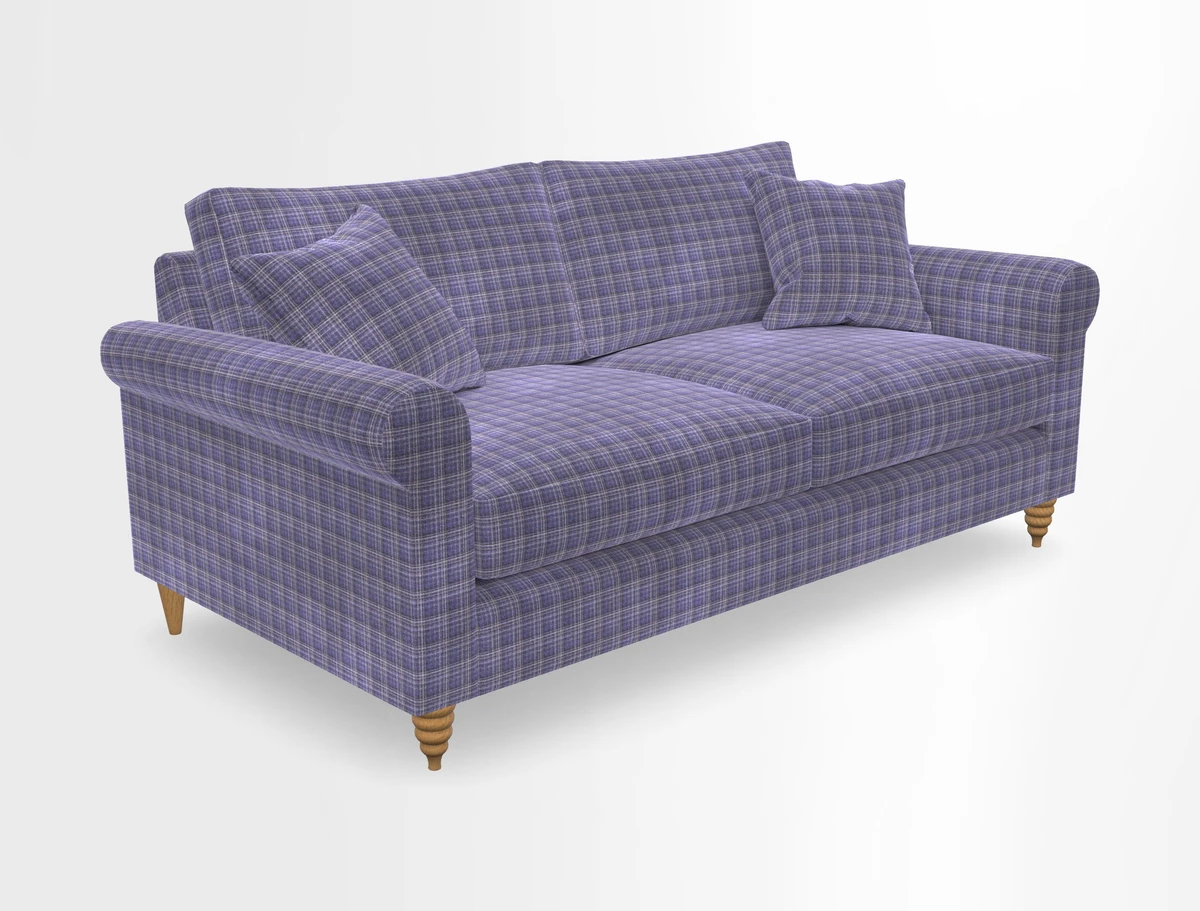Apuldram 3 Seater Sofa in Clever Cotton Mix Mineral 