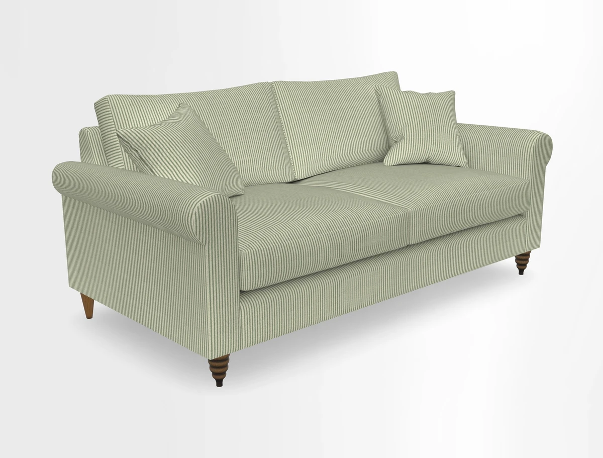 Apuldram 3 Seater Sofa in Clever Cotton Mix Mineral 