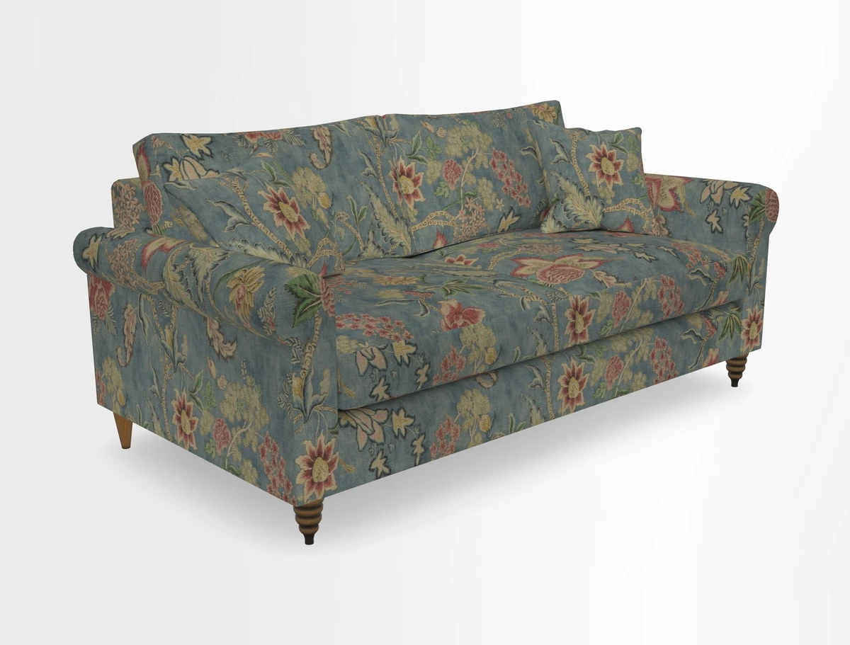 Apuldram 3 Seater Sofa in Clever Cotton Mix Mineral 