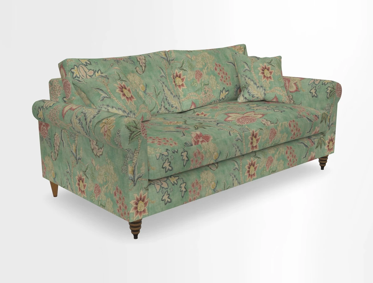 Apuldram 3 Seater Sofa in Clever Cotton Mix Mineral 