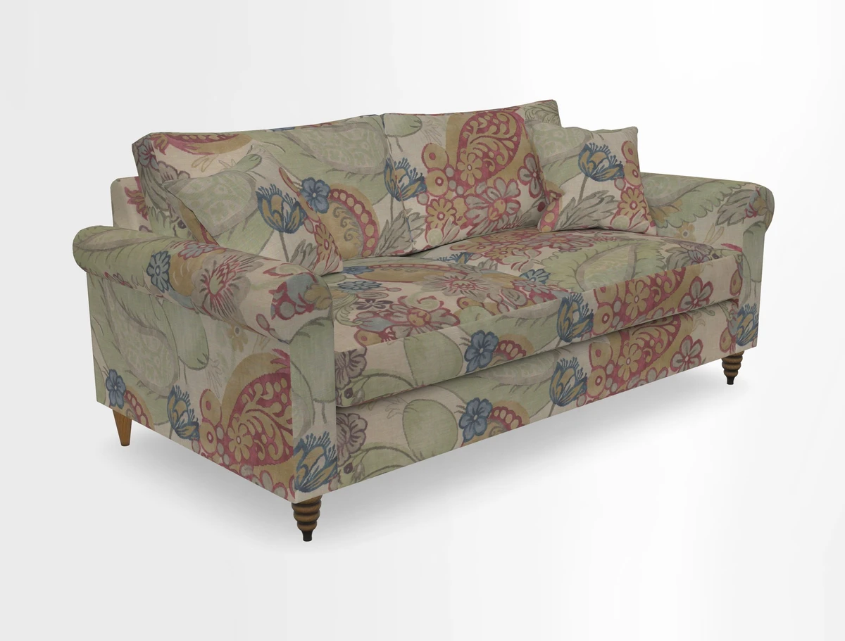 Apuldram 3 Seater Sofa in Clever Cotton Mix Mineral 