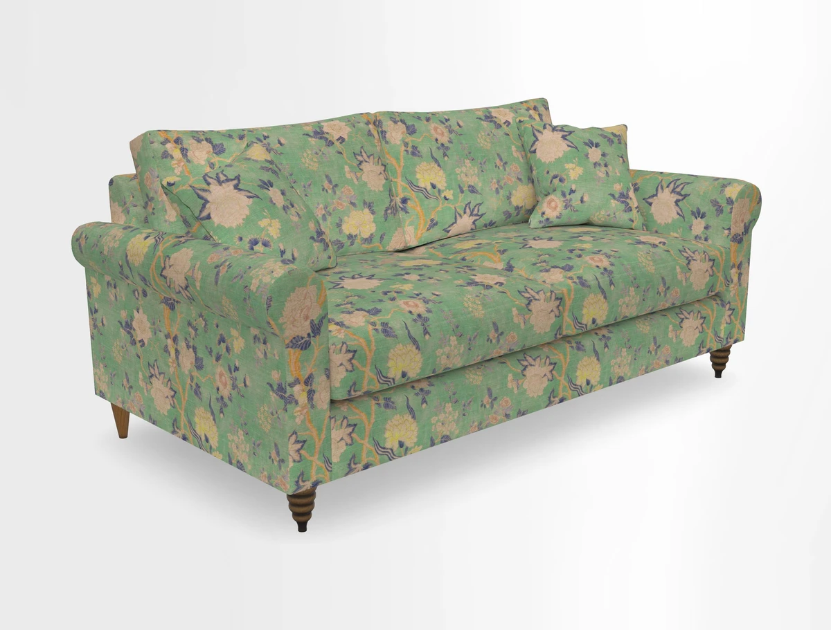 Apuldram 3 Seater Sofa in Clever Cotton Mix Mineral 