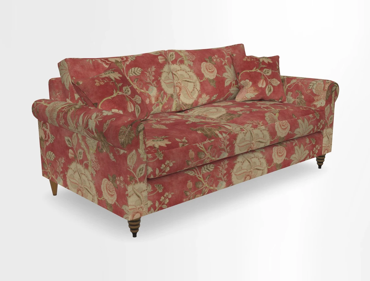 Apuldram 3 Seater Sofa in Clever Cotton Mix Mineral 