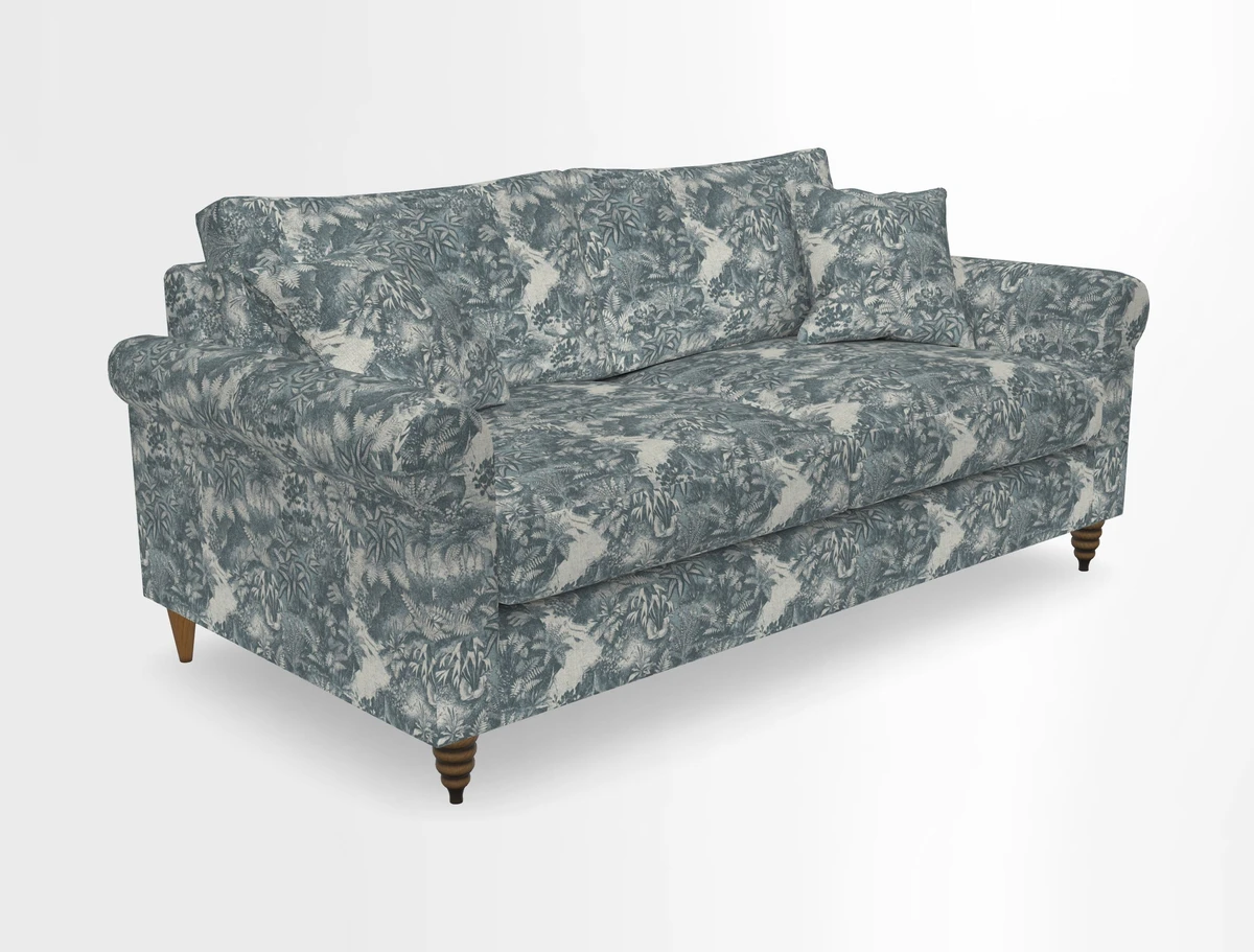 Apuldram 3 Seater Sofa in Clever Cotton Mix Mineral 