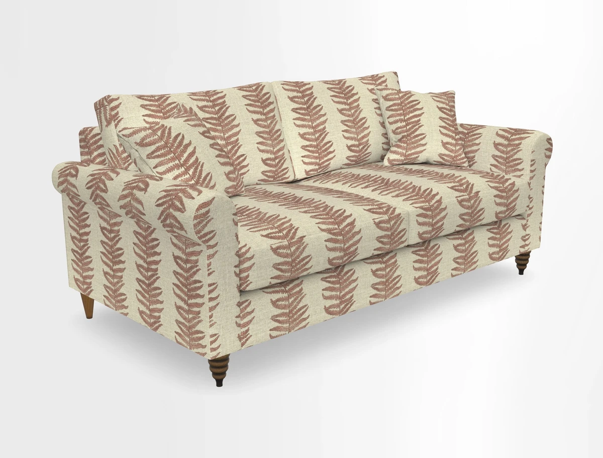 Apuldram 3 Seater Sofa in Clever Cotton Mix Mineral 