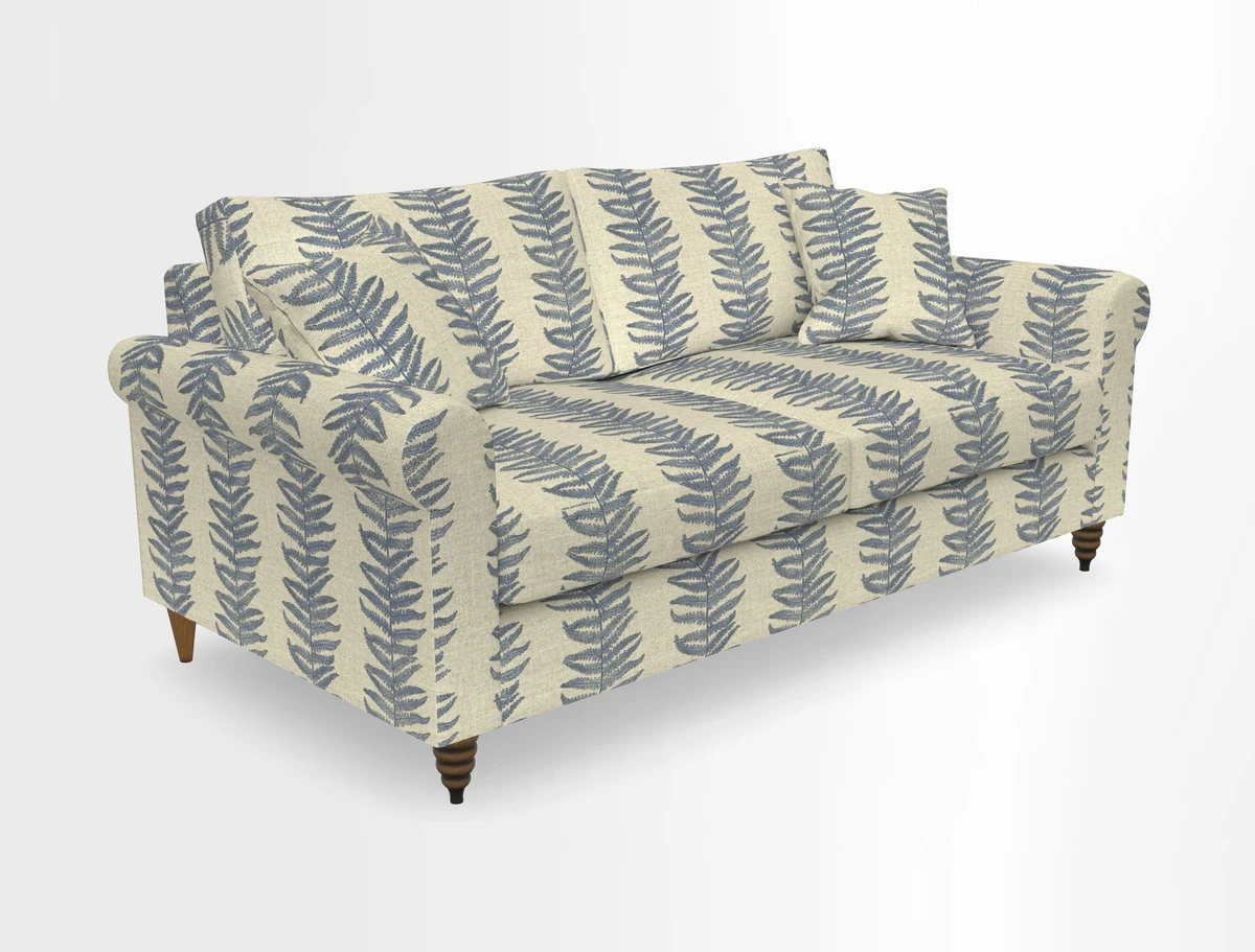 Apuldram 3 Seater Sofa in Clever Cotton Mix Mineral 