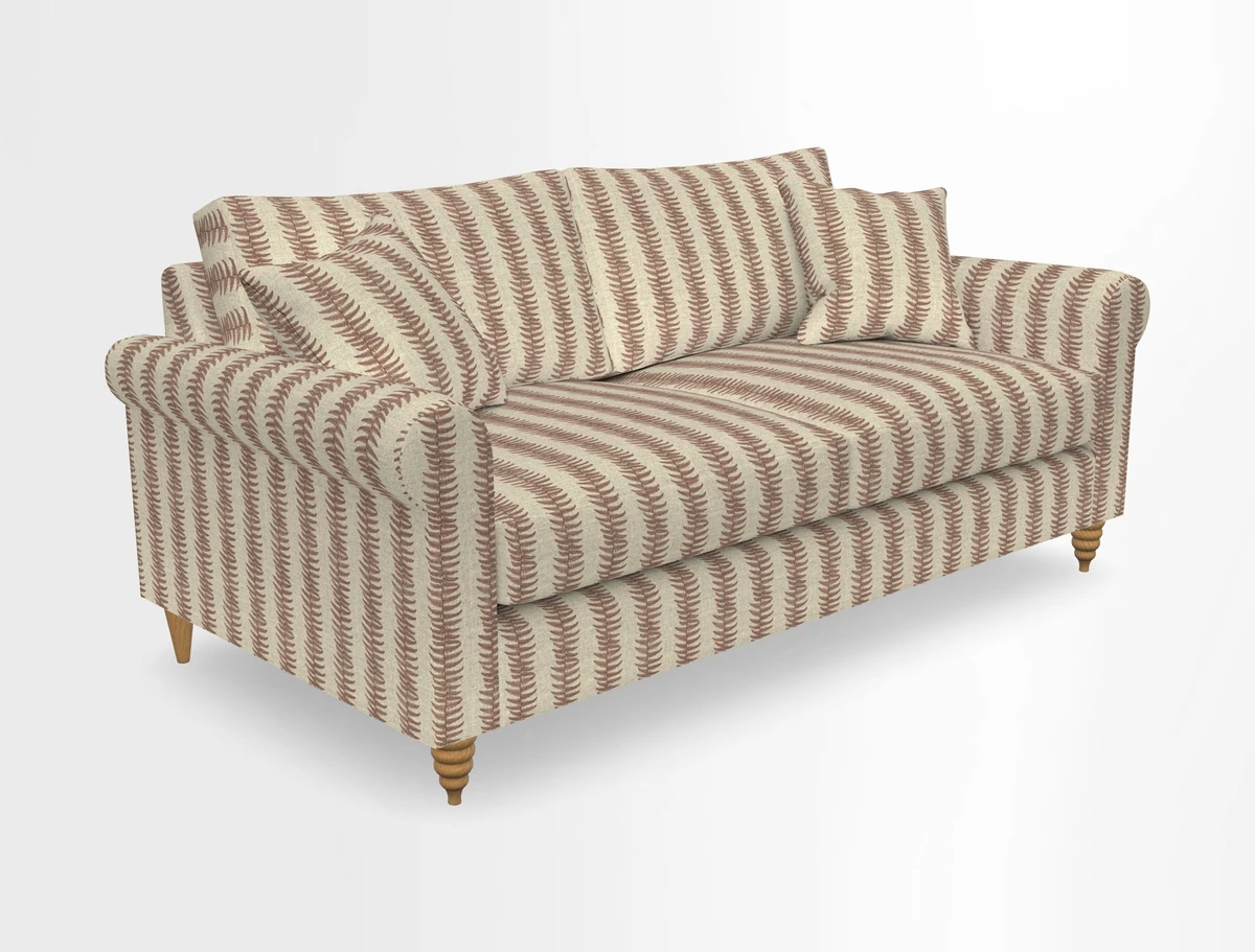 Apuldram 3 Seater Sofa in Clever Cotton Mix Mineral 