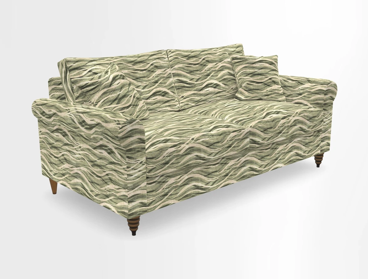 Apuldram 3 Seater Sofa in Clever Cotton Mix Mineral 