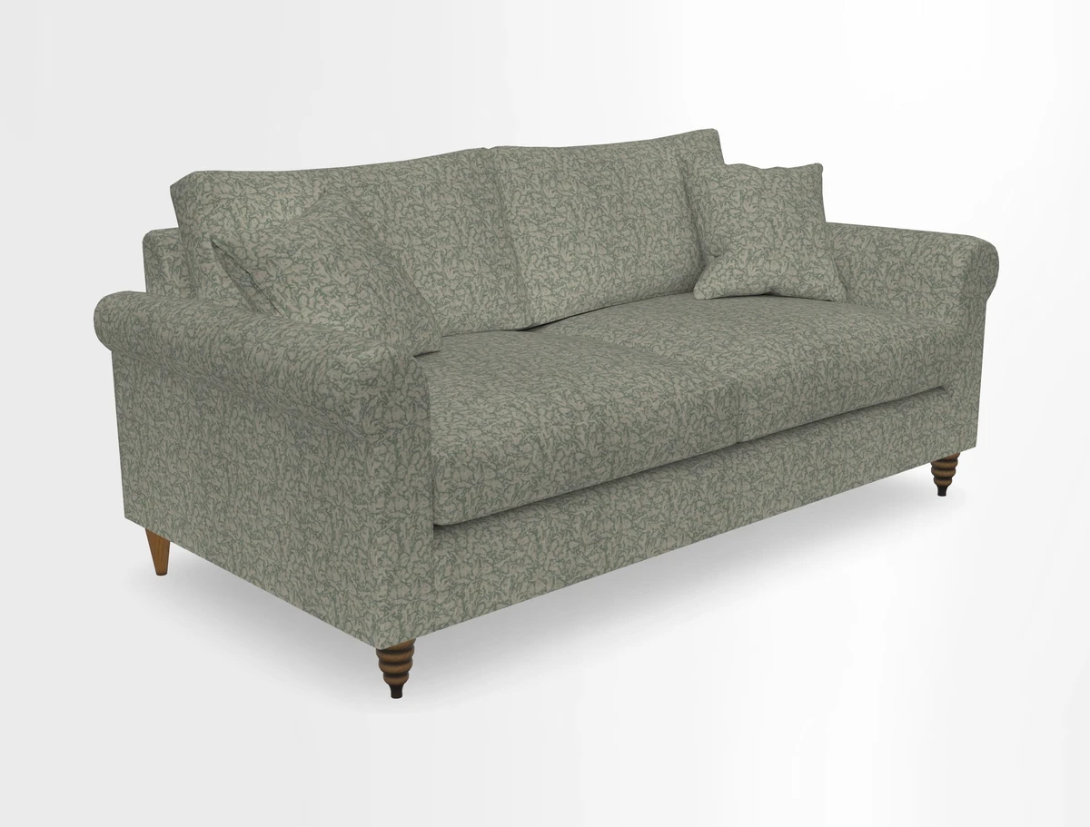 Apuldram 3 Seater Sofa in Clever Cotton Mix Mineral 