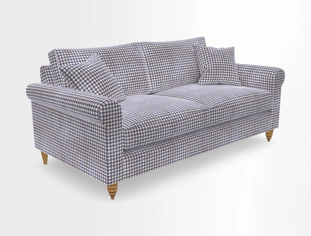 Apuldram 3 Seater Sofa in Clever Cotton Mix Mineral 