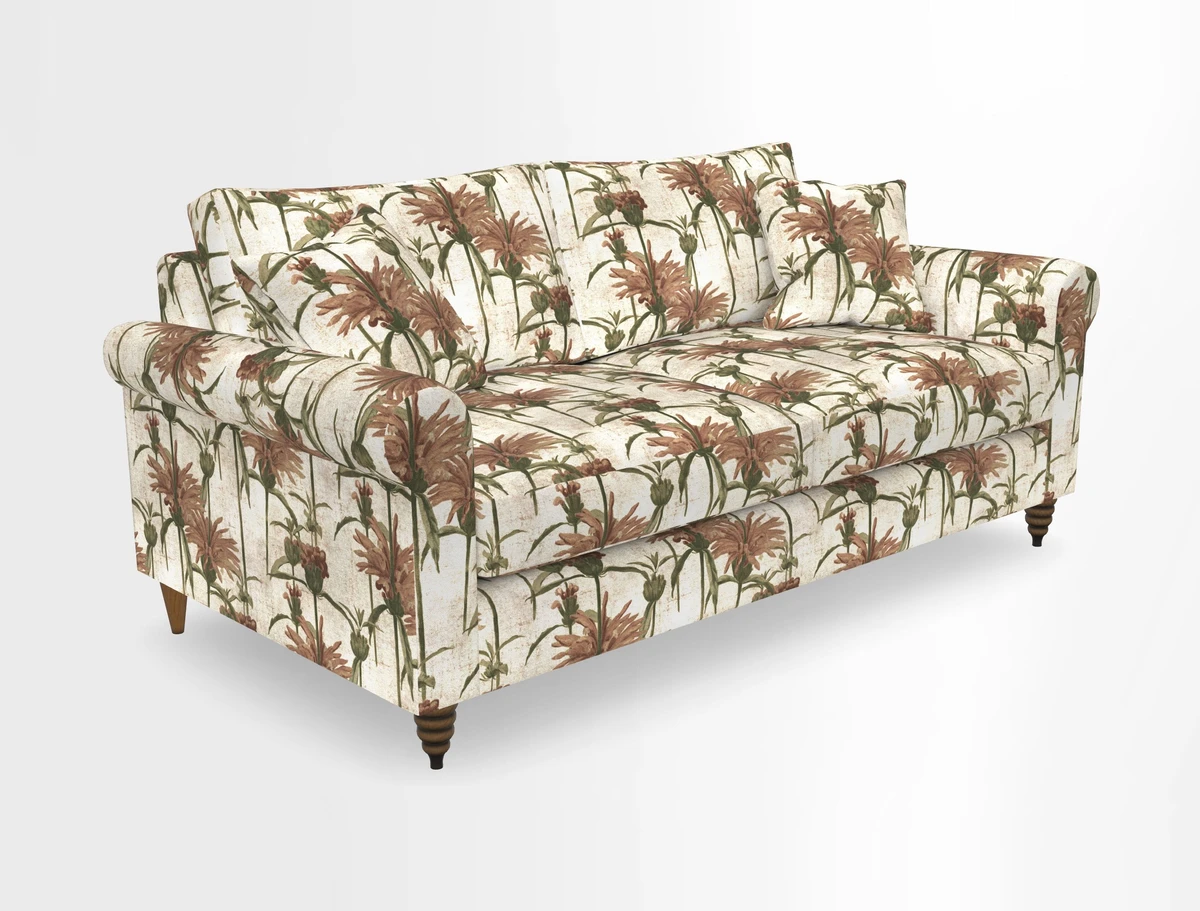 Apuldram 3 Seater Sofa in Clever Cotton Mix Mineral 