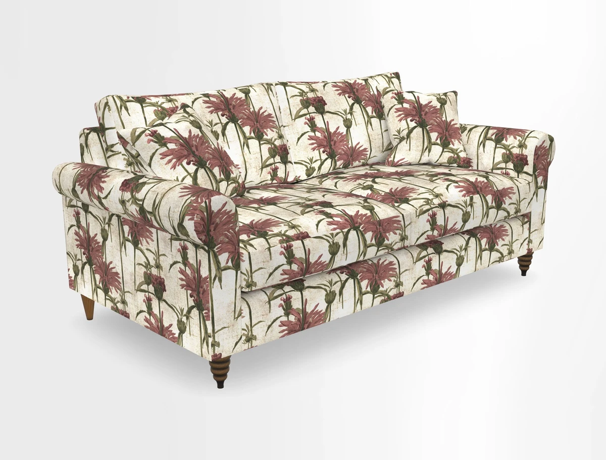 Apuldram 3 Seater Sofa in Clever Cotton Mix Mineral 