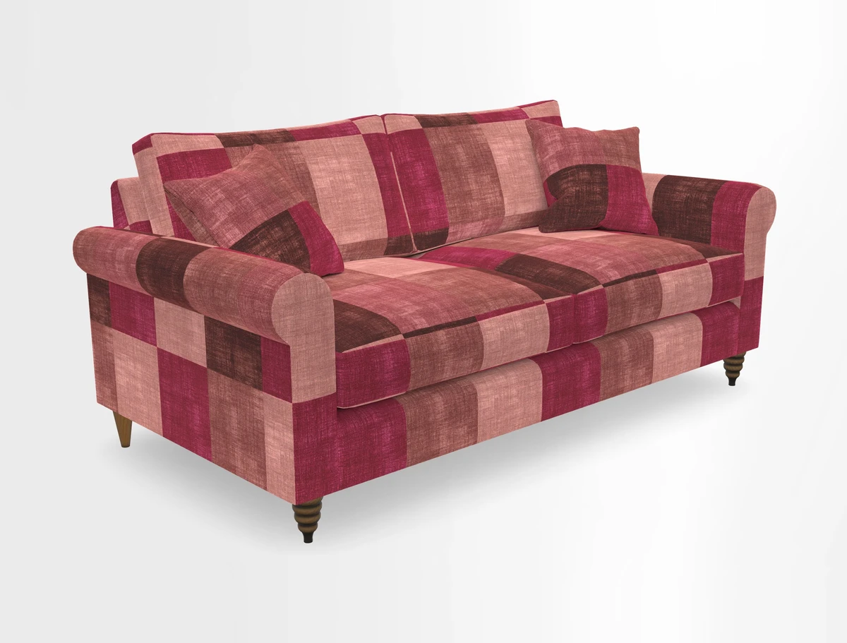 Apuldram 3 Seater Sofa in Clever Cotton Mix Mineral 